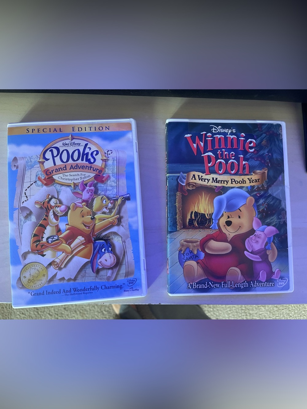 Disney Winnie the Pooh DVDs - set of 2